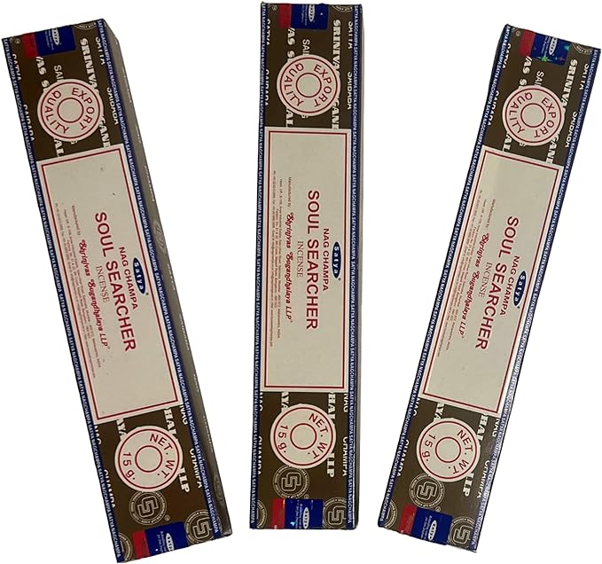 3 Packs Origional Satya Sai Baba Nag Champa Incense Sticks Joss Insence - Insense 15g Box NagChampa Agarbatti