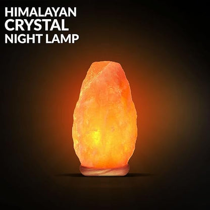 Himalayan Glow 1002 Crystal, 6-8 Lbs, Salt Lamp