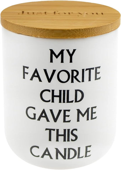 Mothers Day Gifts for Mom from Daughter Son- Best Mom & Dad Gifts Ideas, Funny Mother's Day, Fathers Day, Birthday, Thanksgiving, Christmas Gifts, Vanilla Coconut Candles(11.5oz)