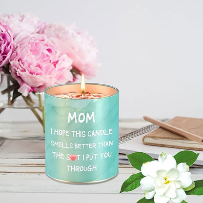 Gifts for Mom from Daughter Son, Funny Christmas Birthday Gifts for Mom, Mothers Day Gifts, Great Mother Gifts Ideas, Scented Candles