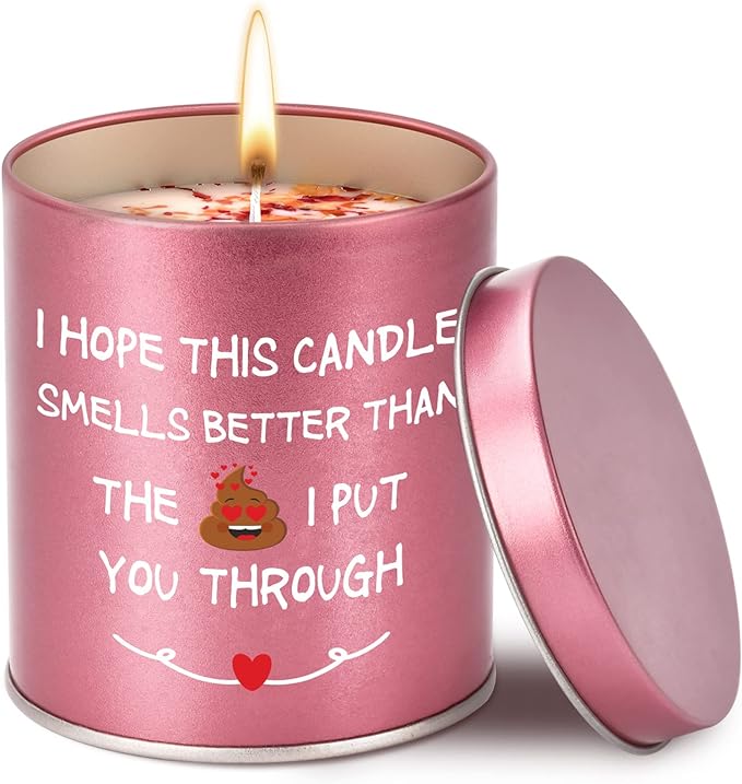 Gifts for Mom from Daughter Son, Funny Christmas Birthday Gifts for Mom, Mothers Day Gifts, Great Mother Gifts Ideas, Scented Candles